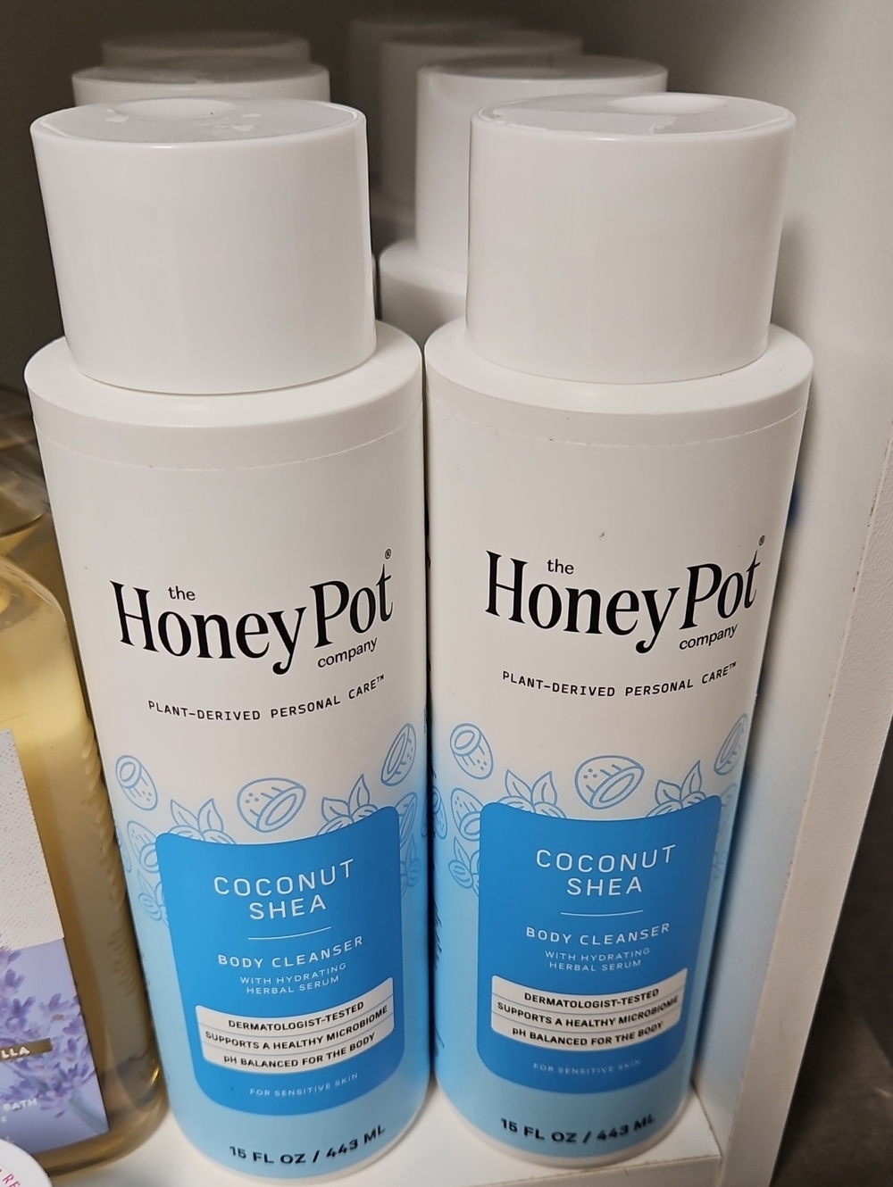 The Honey Pot Coconut Shea Body Cleanser - Lot Of 7!